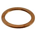 Midwest Fastener Sealing Washer, Fits Bolt Size M20 Copper, Copper Finish, 2 PK 34674